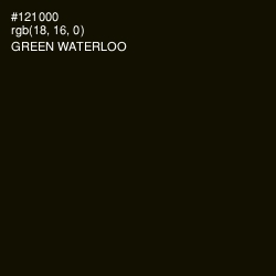 #121000 - Green Waterloo Color Image
